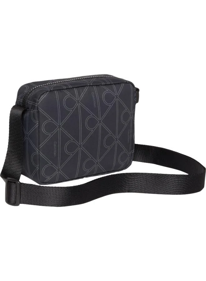 كالفن كلاين Printed Emblem Logo Nylon Camera Bag